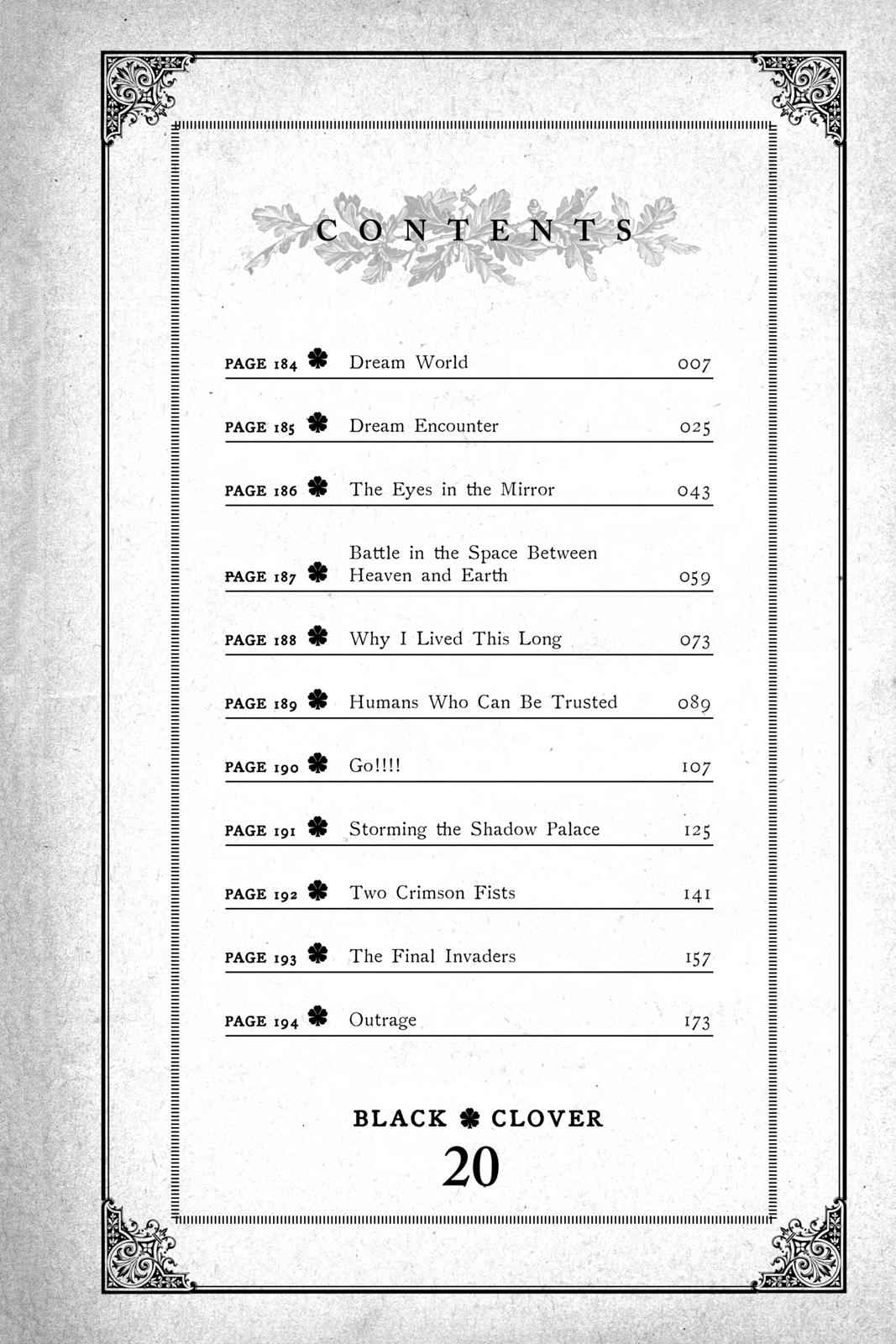 Black Clover Chap 184 - Next Chap 185