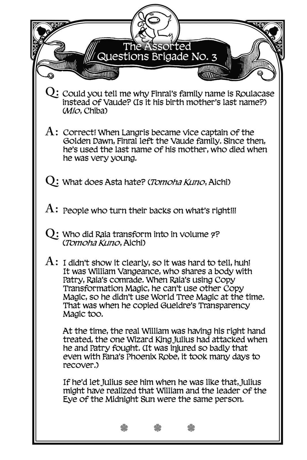 Black Clover Chap 197 - Next Chap 198