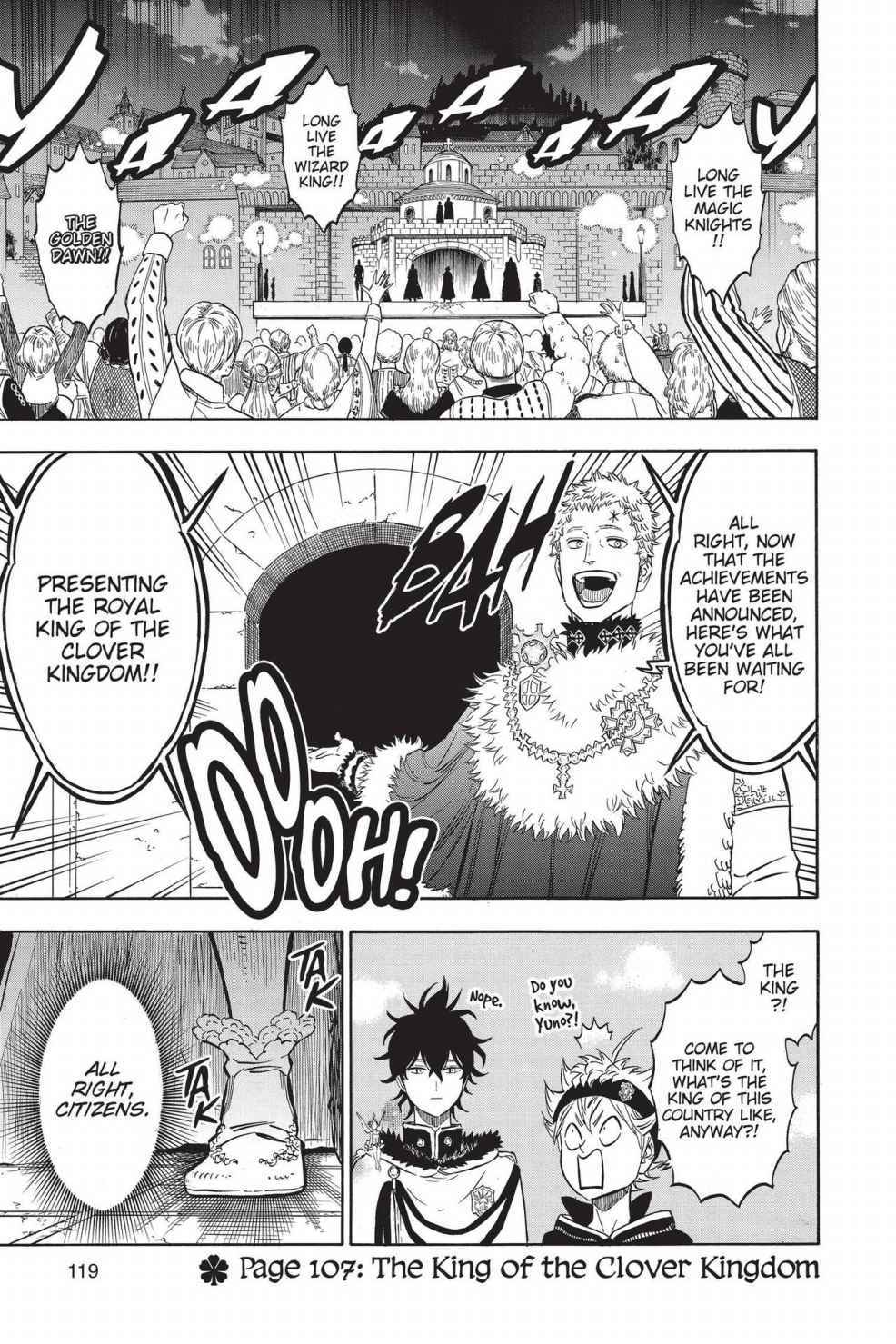 Black Clover Chap 107 - Next Chap 108