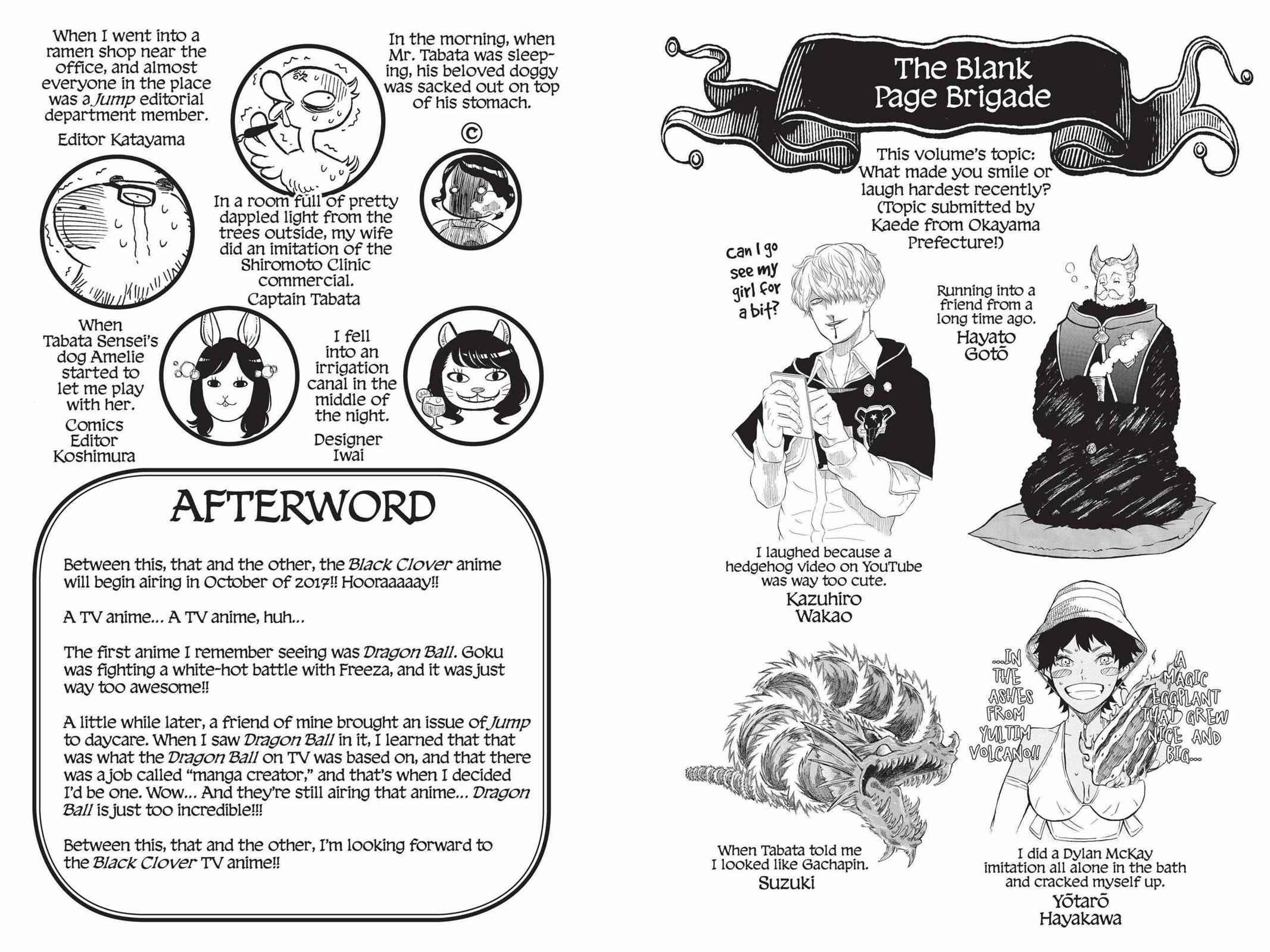 Black Clover Chap 110 - Next Chap 111