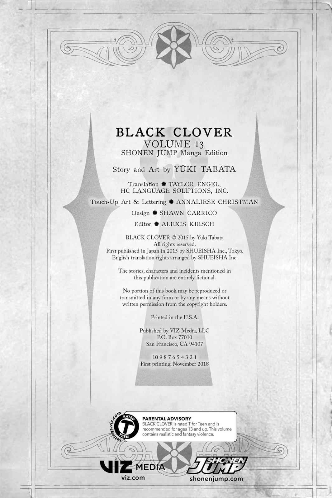 Black Clover Chap 111 - Next Chap 112