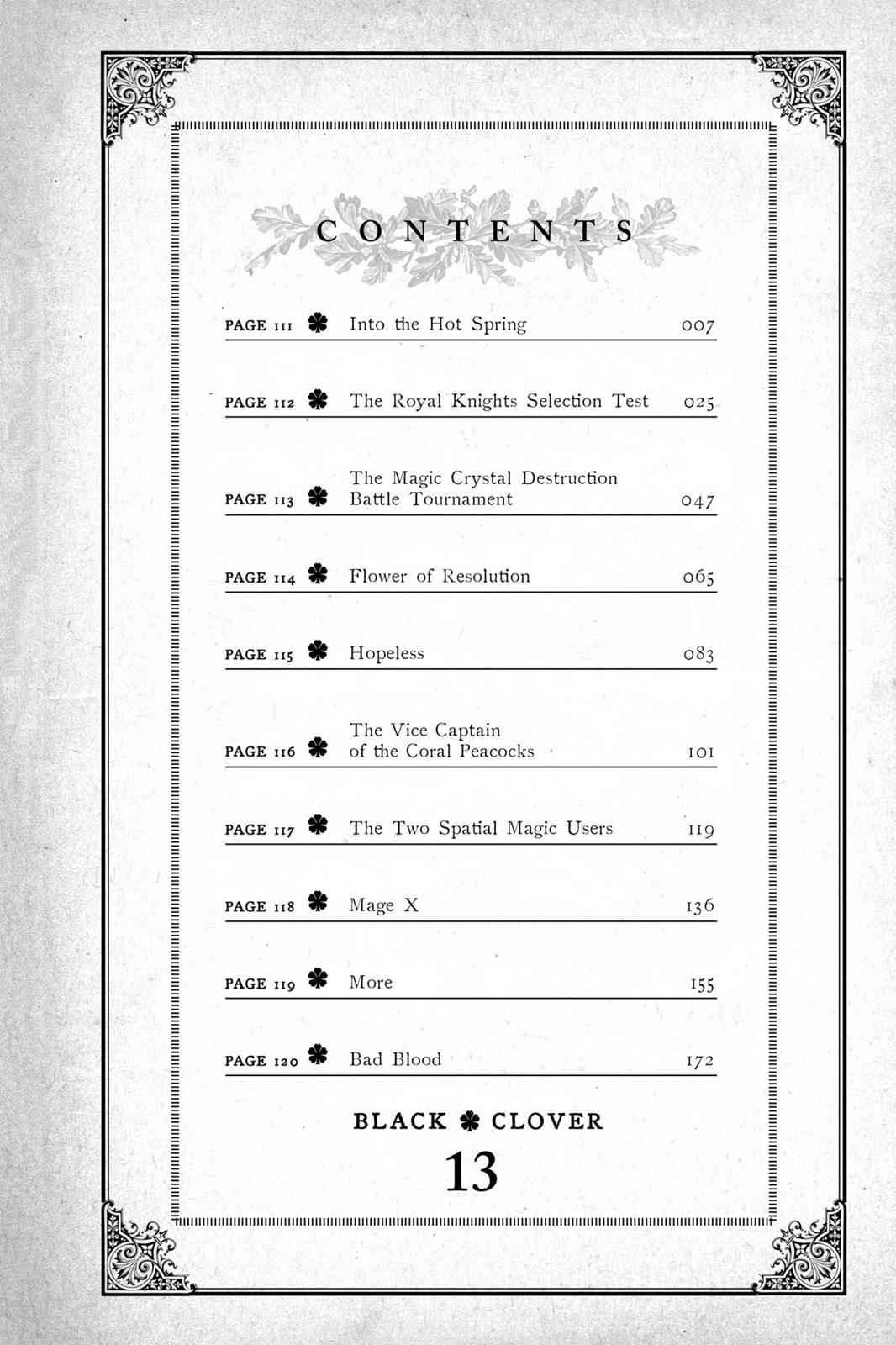 Black Clover Chap 111 - Next Chap 112