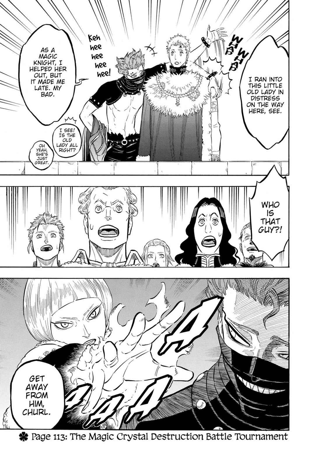 Black Clover Chap 113 - Next Chap 114