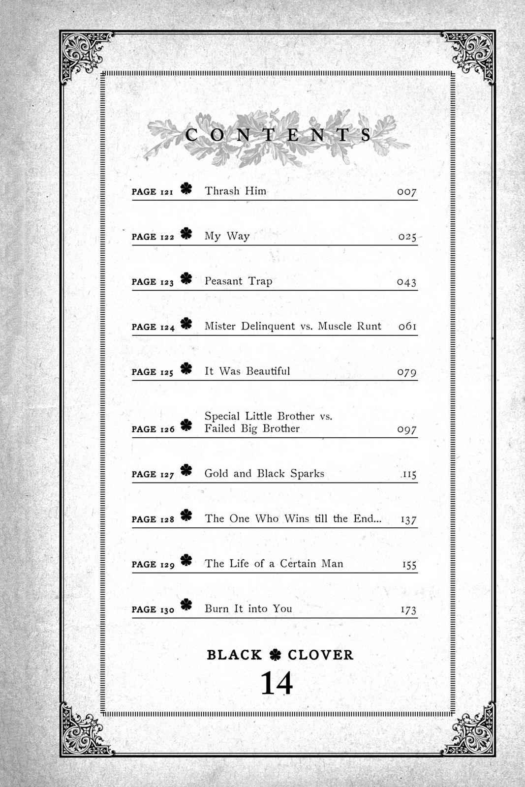 Black Clover Chap 121 - Next Chap 122