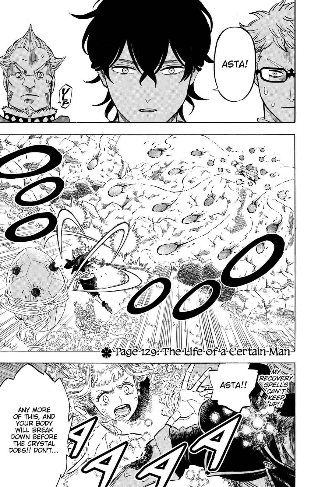 Black Clover Chap 129 - Next Chap 130