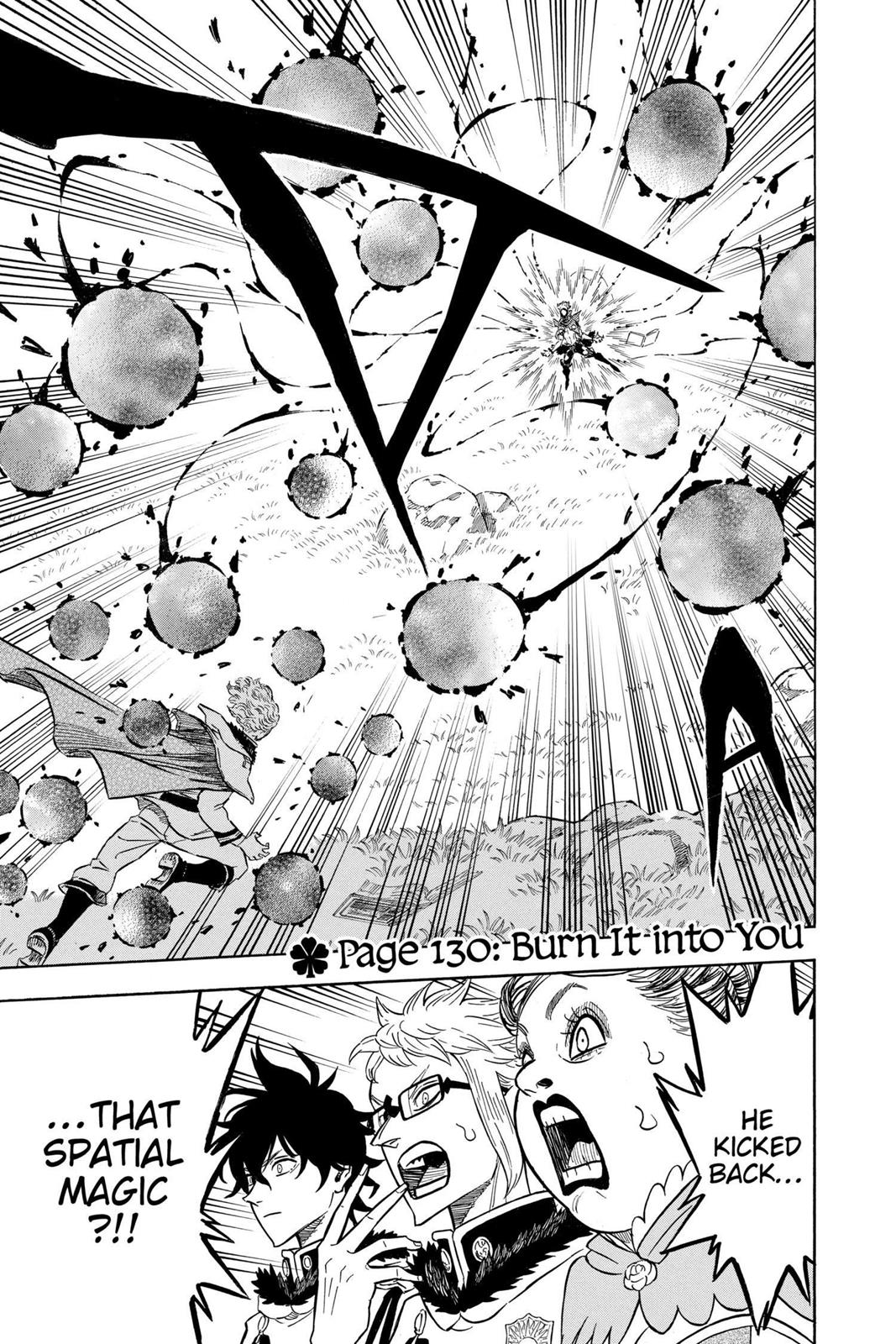 Black Clover Chap 130 - Next Chap 131