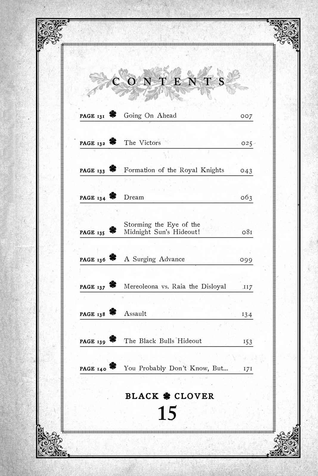 Black Clover Chap 131 - Next Chap 132