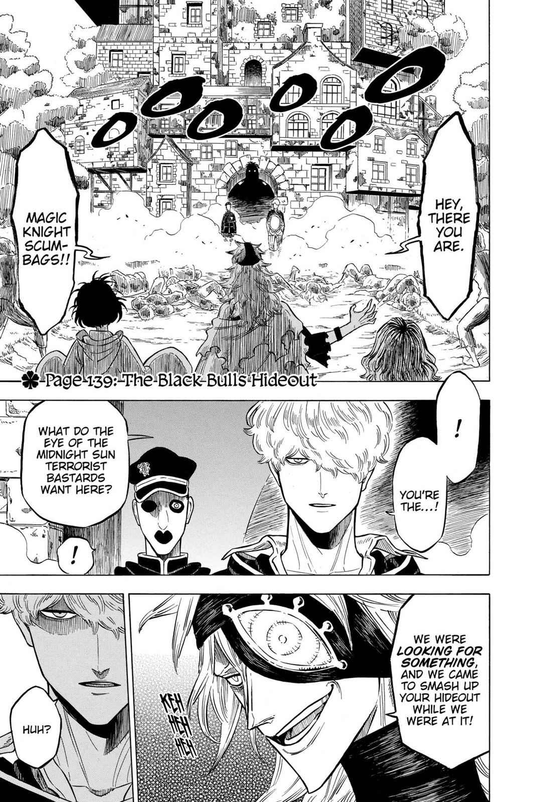 Black Clover Chap 139 - Next Chap 140