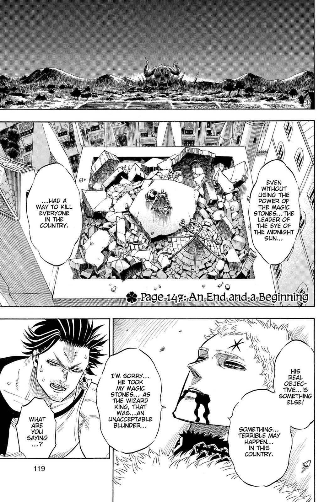 Black Clover Chap 147 - Next Chap 148