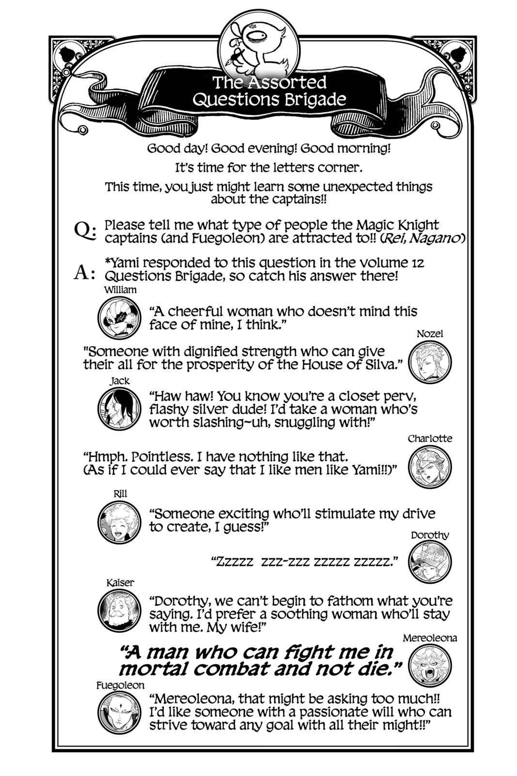 Black Clover Chap 167 - Next Chap 168