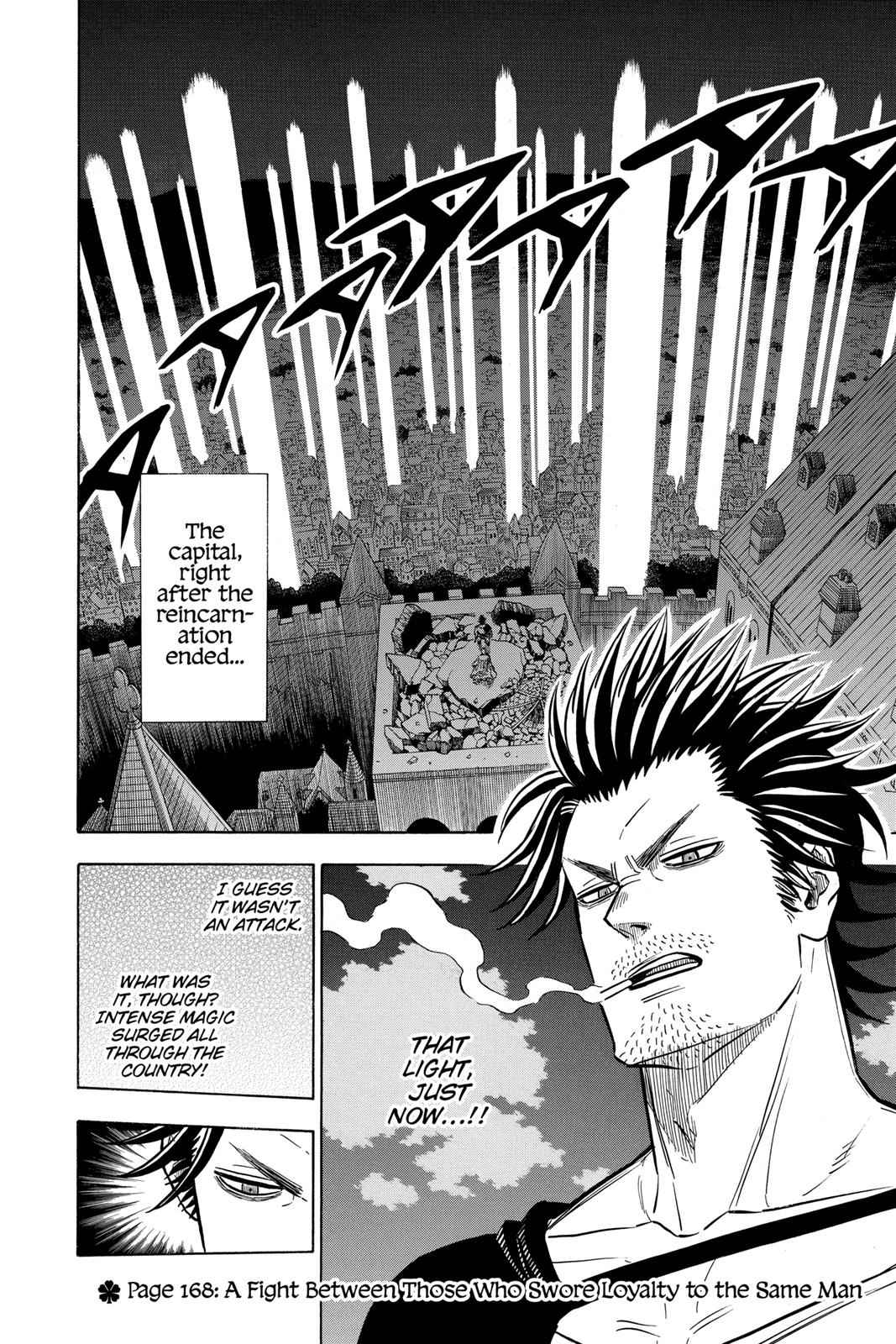 Black Clover Chap 168 - Next Chap 169