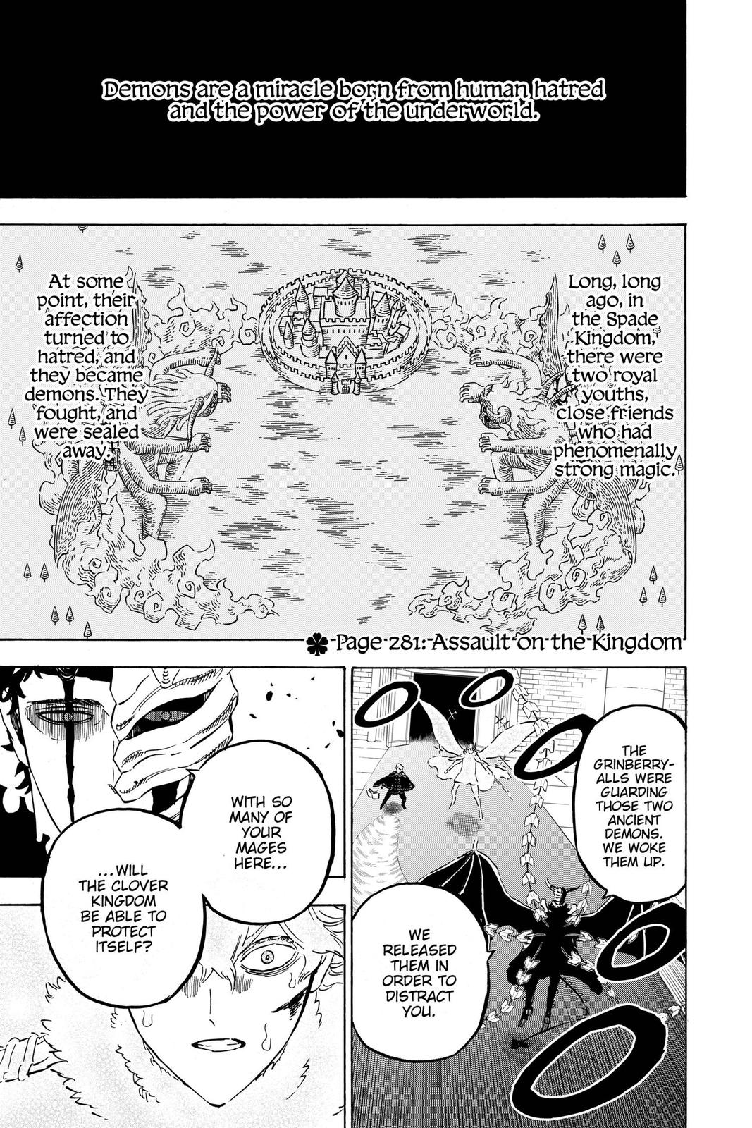 Black Clover Chap 281 - Next Chap 282