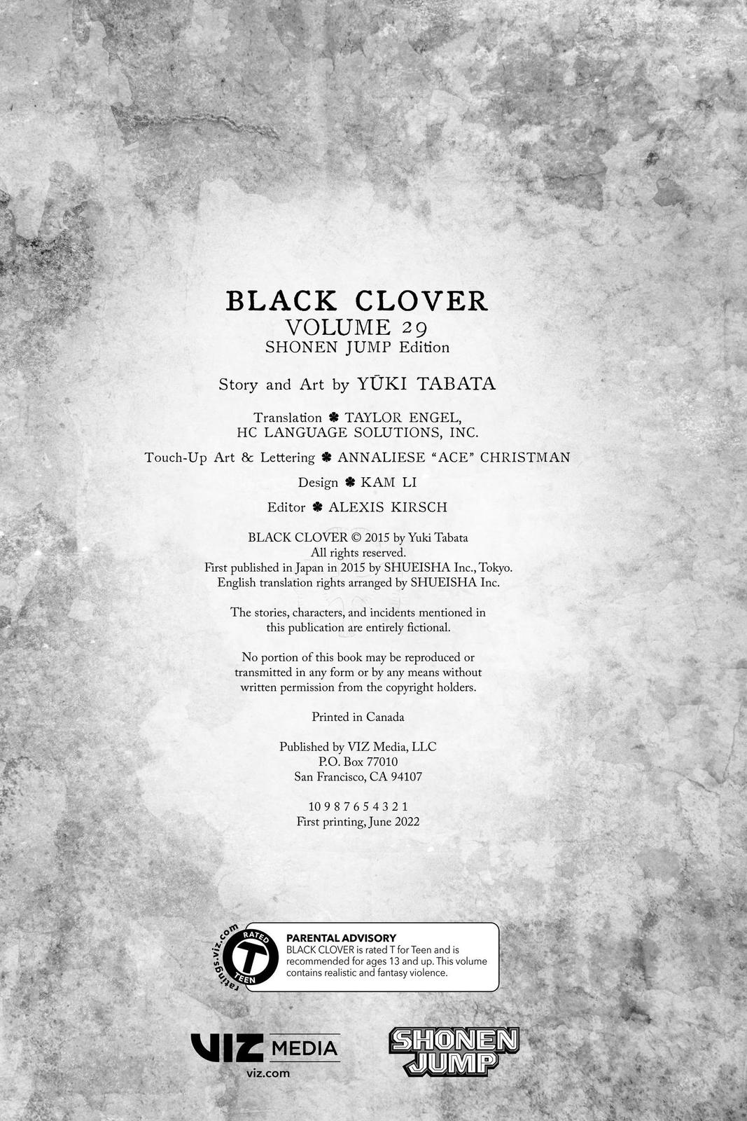 Black Clover Chap 283 - Next Chap 284