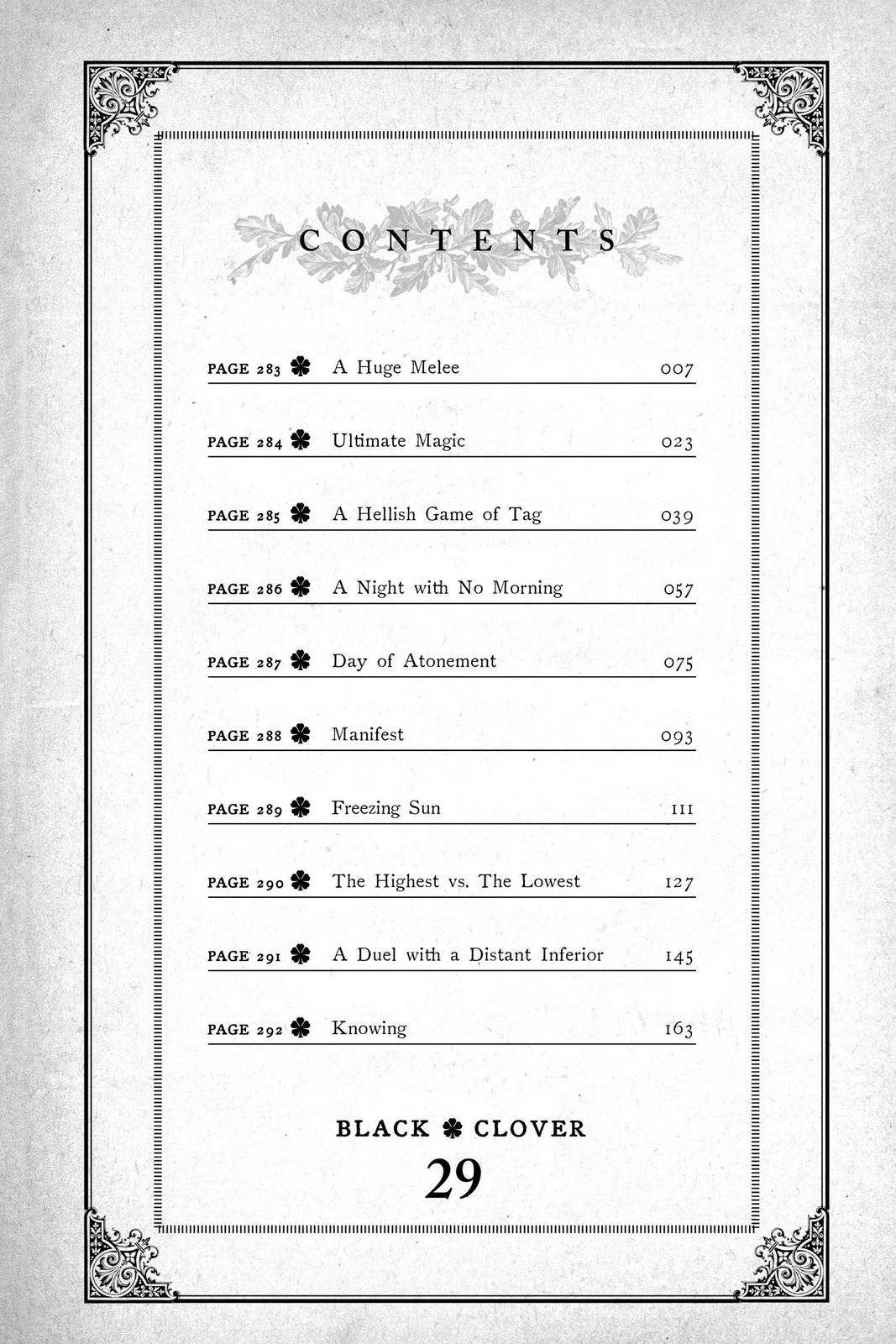 Black Clover Chap 283 - Next Chap 284