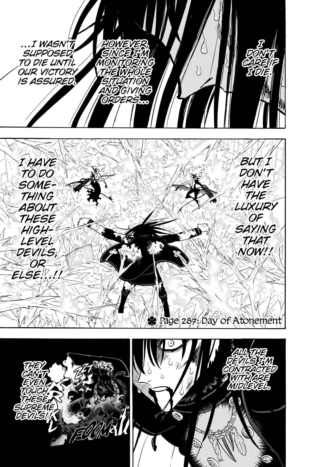 Black Clover Chap 287 - Next Chap 288