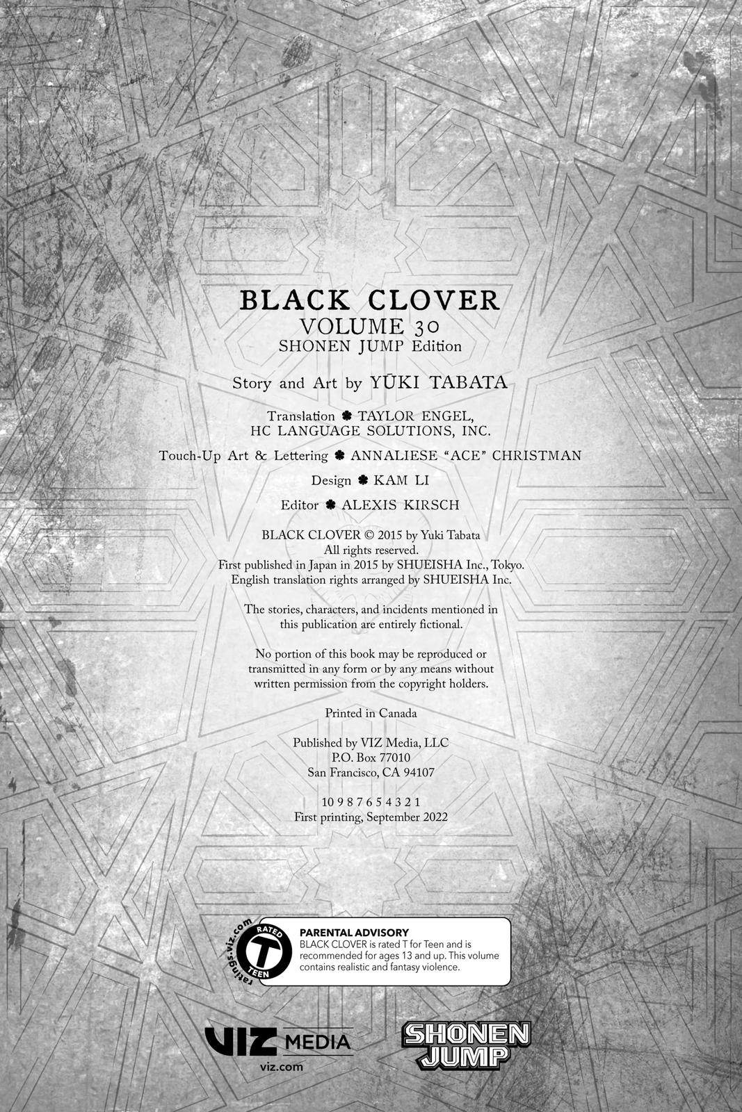 Black Clover Chap 293 - Next Chap 294