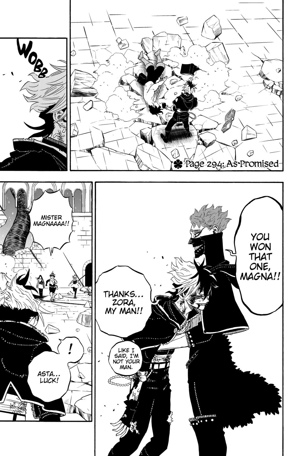 Black Clover Chap 294 - Next Chap 295