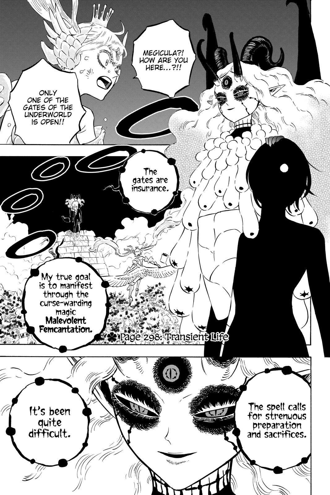 Black Clover Chap 298 - Next Chap 299