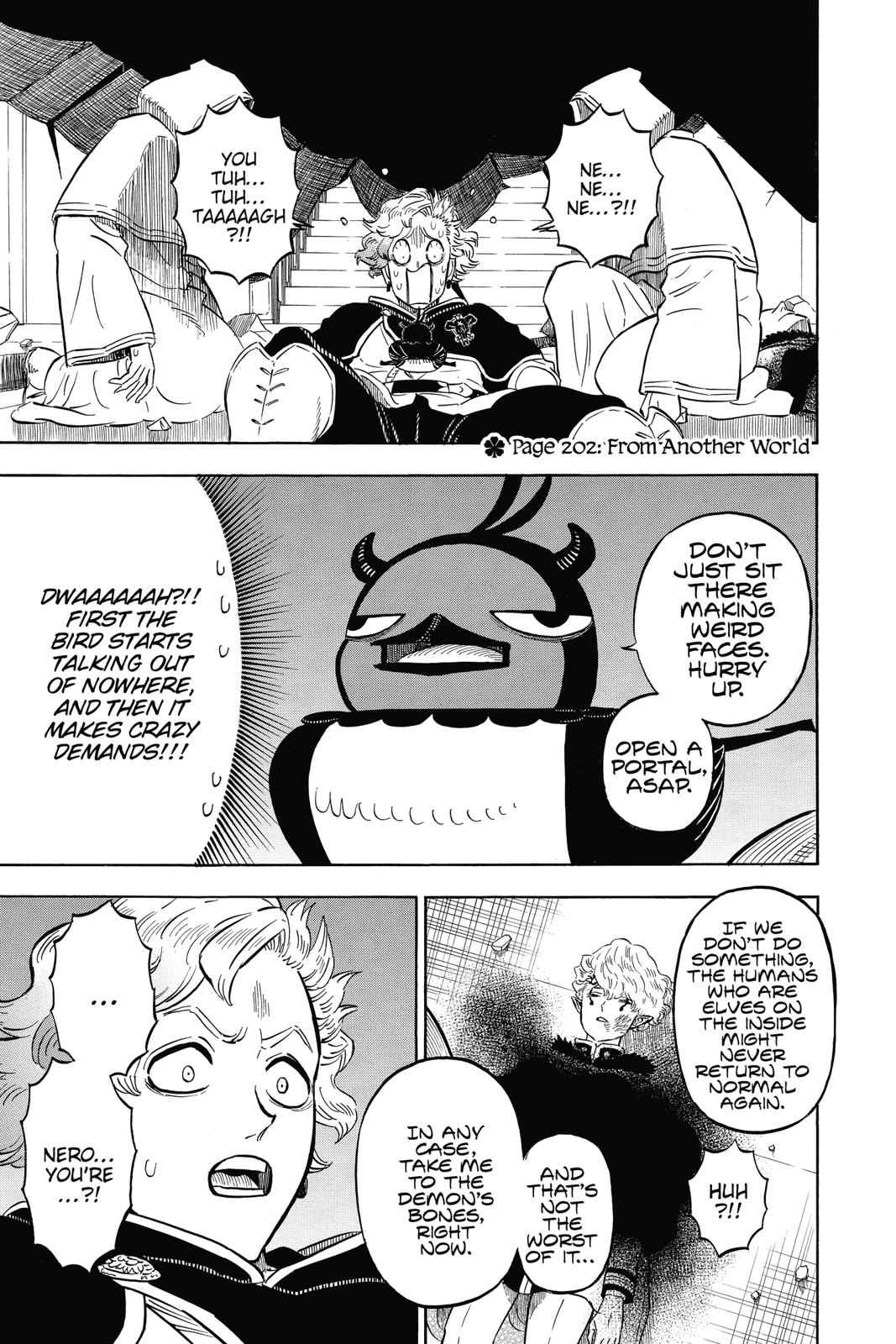 Black Clover Chap 202 - Next Chap 203