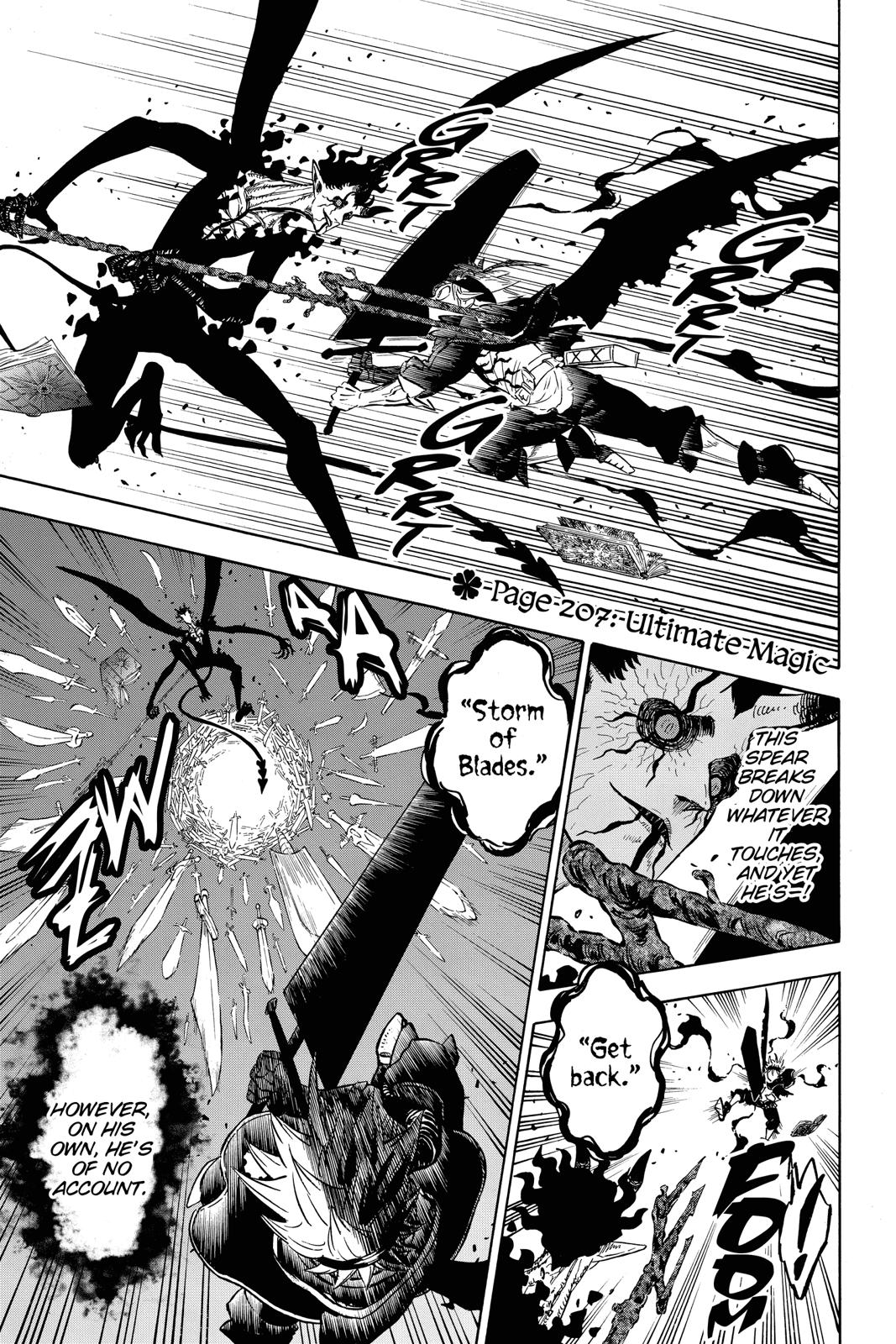 Black Clover Chap 207 - Next Chap 208