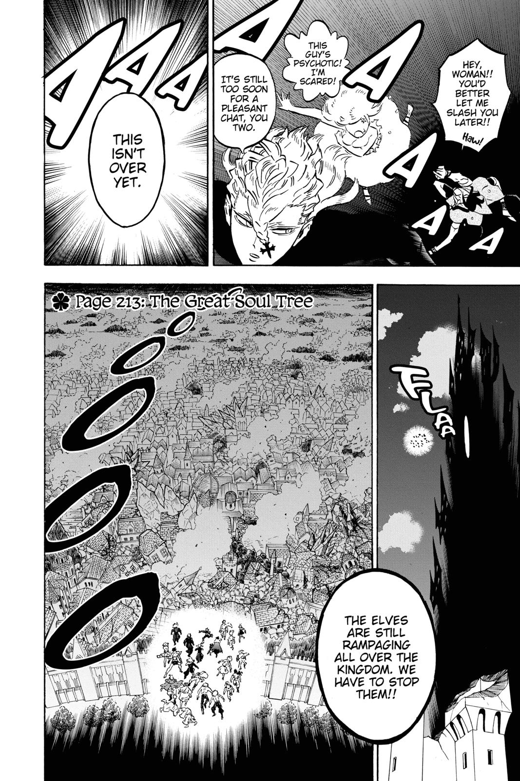 Black Clover Chap 213 - Next Chap 214