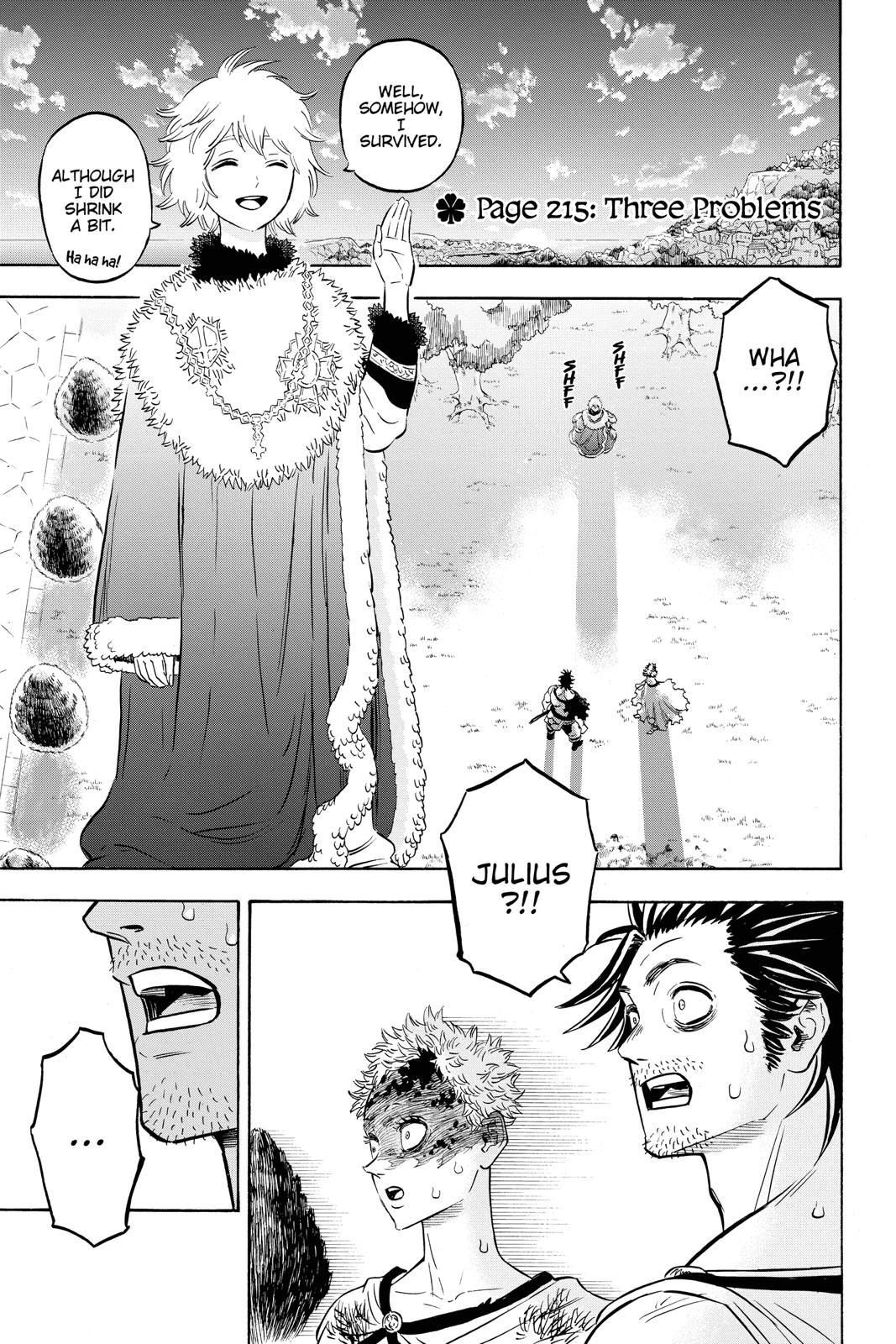 Black Clover Chap 215 - Next Chap 216