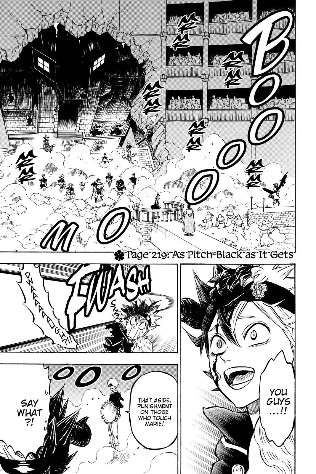Black Clover Chap 219 - Next Chap 220