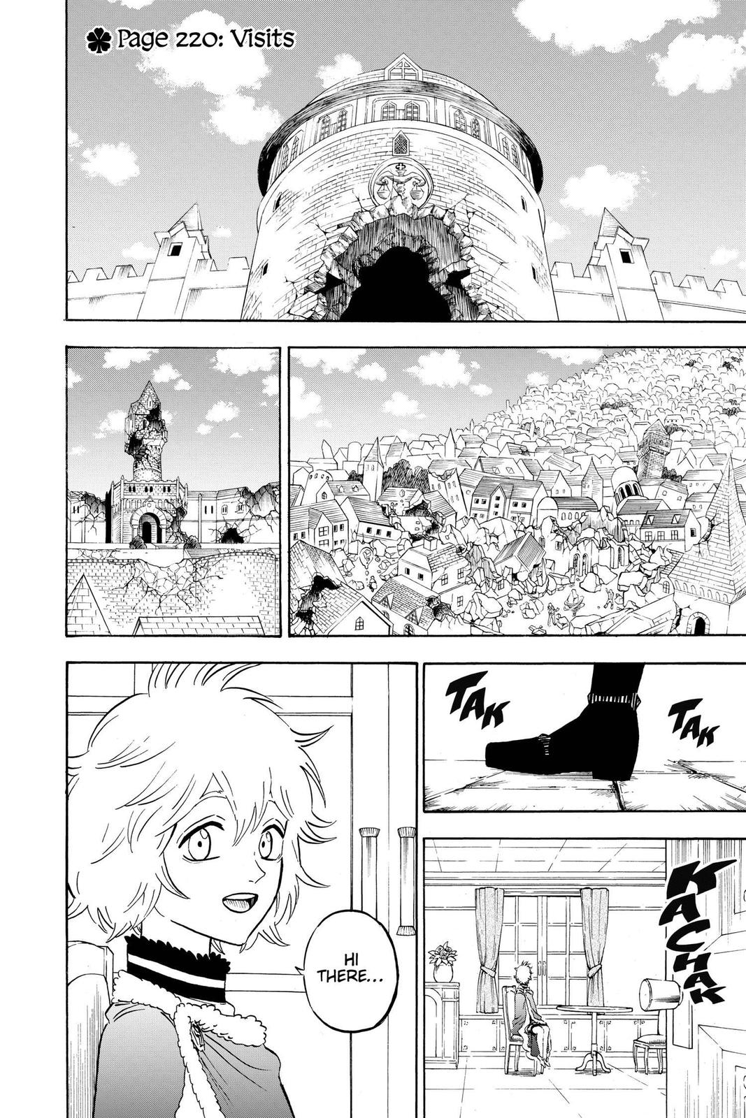Black Clover Chap 220 - Next Chap 221
