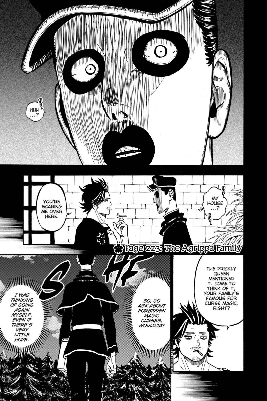 Black Clover Chap 223 - Next Chap 224