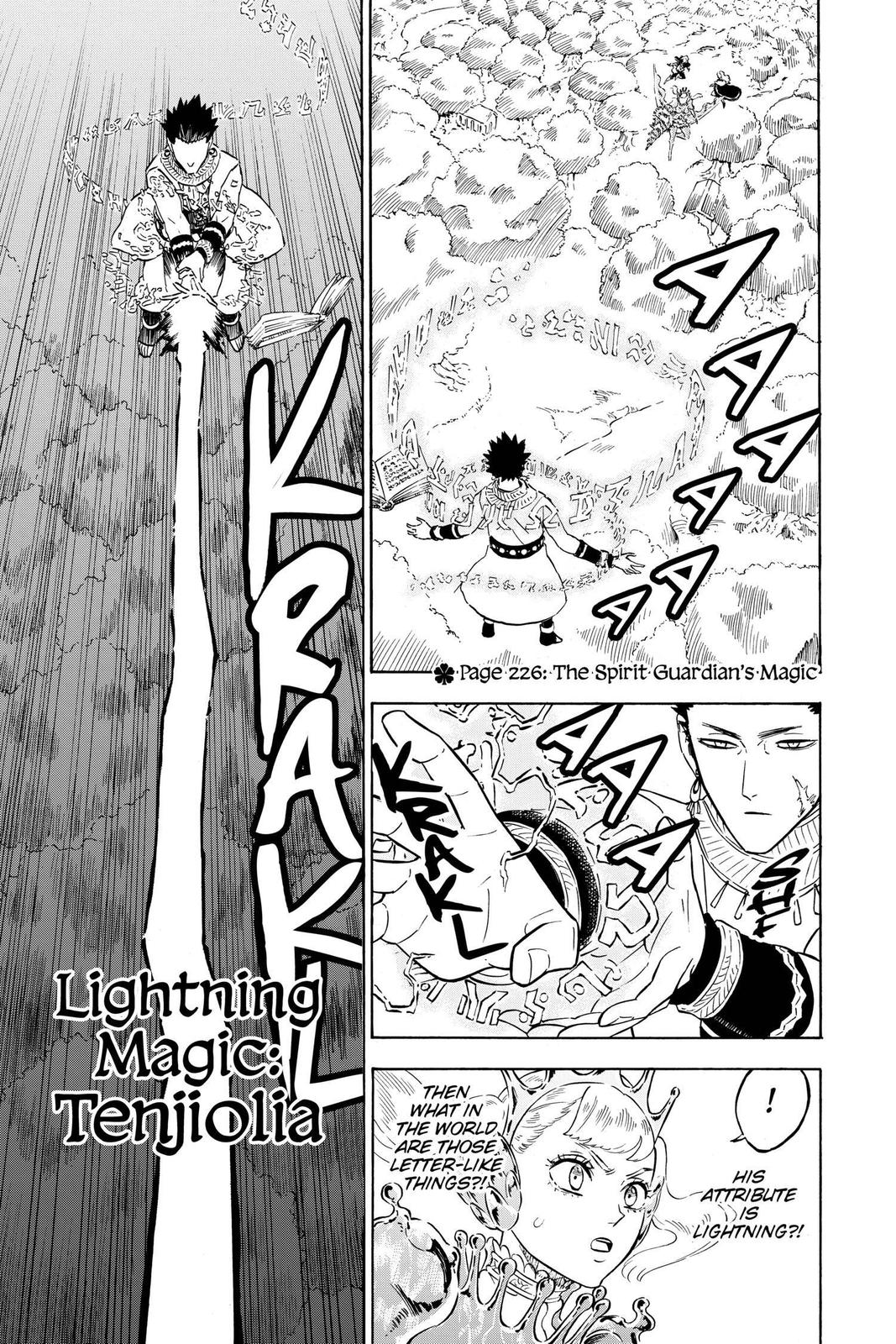 Black Clover Chap 226 - Next Chap 227
