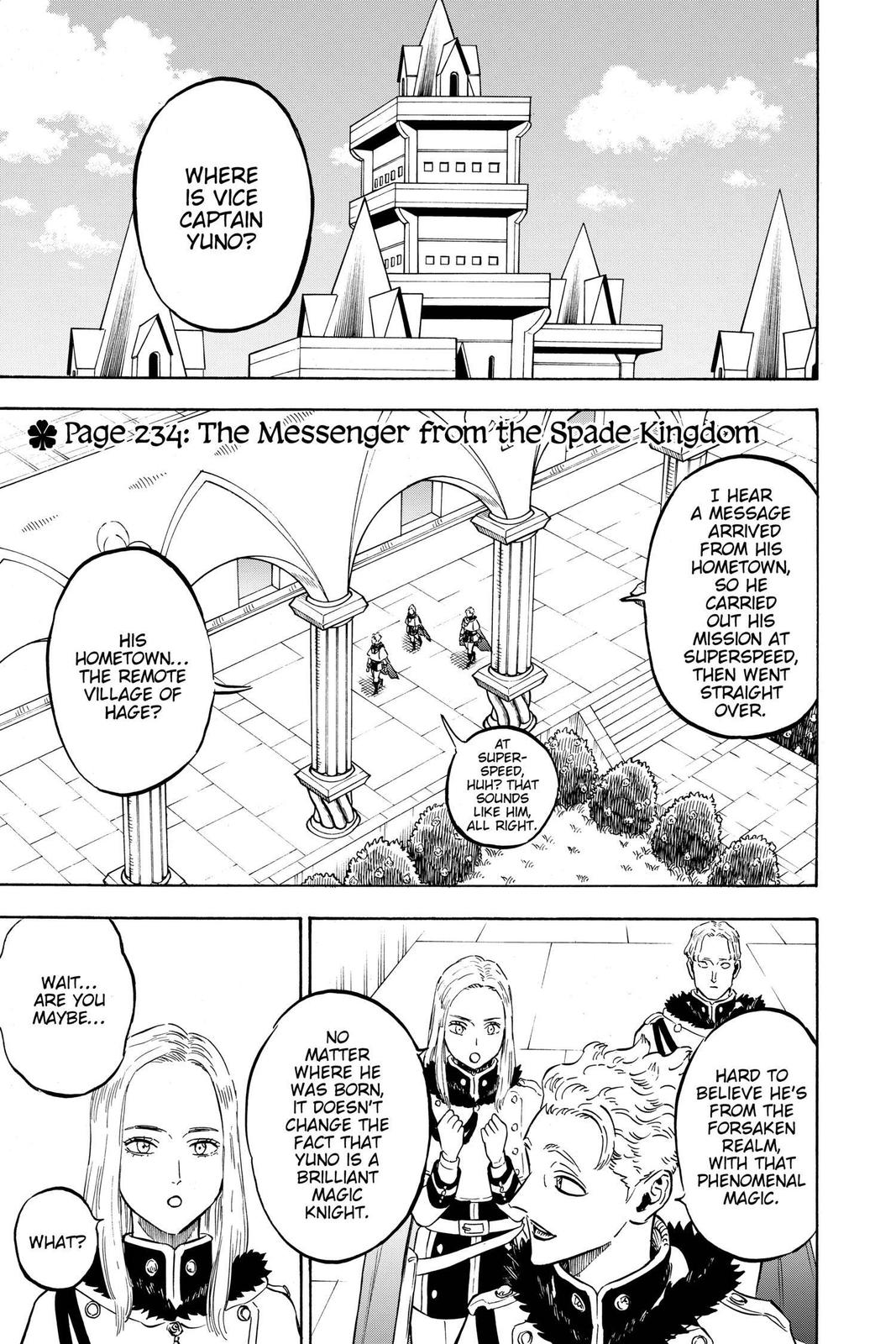 Black Clover Chap 234 - Next Chap 235