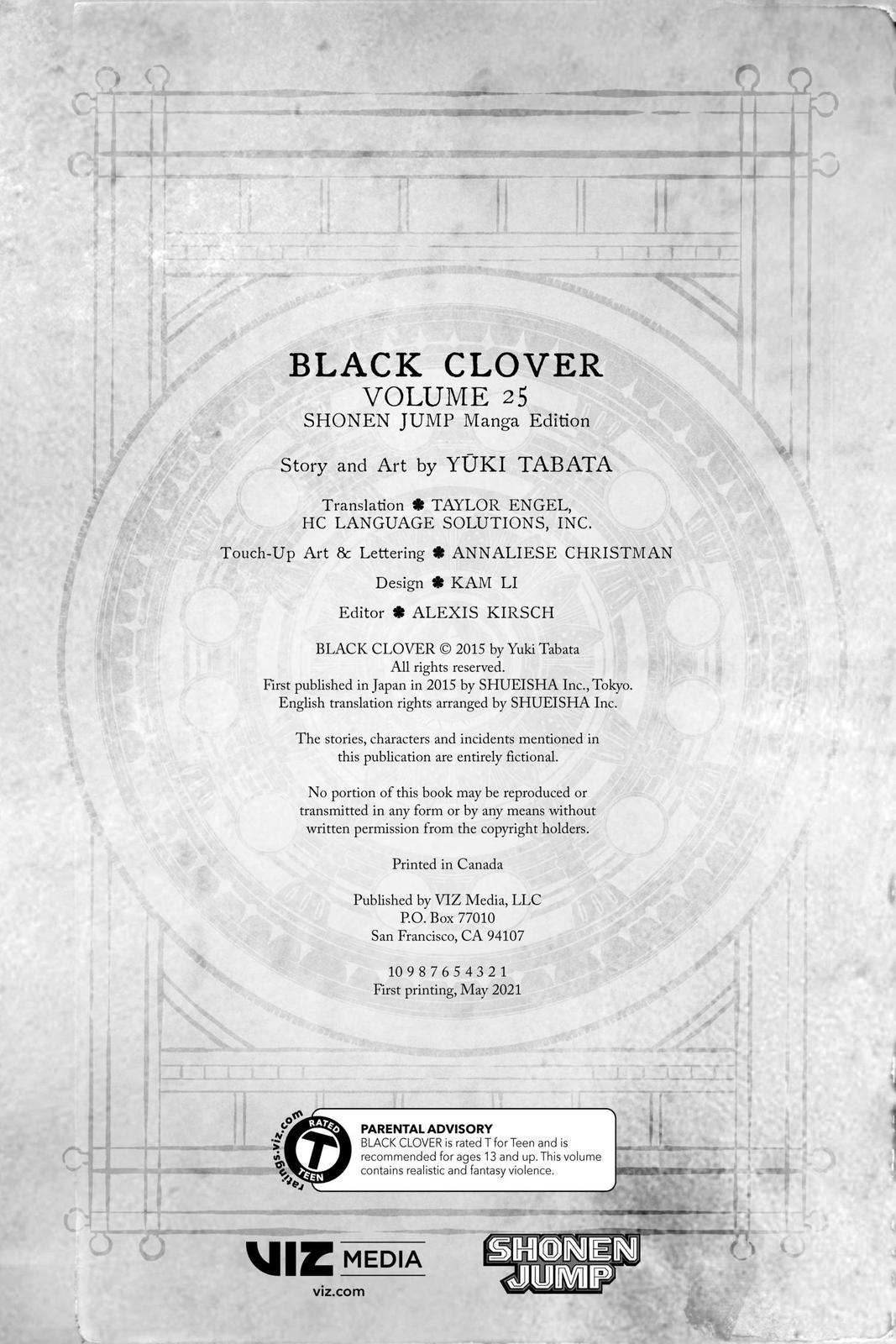 Black Clover Chap 240 - Next Chap 241