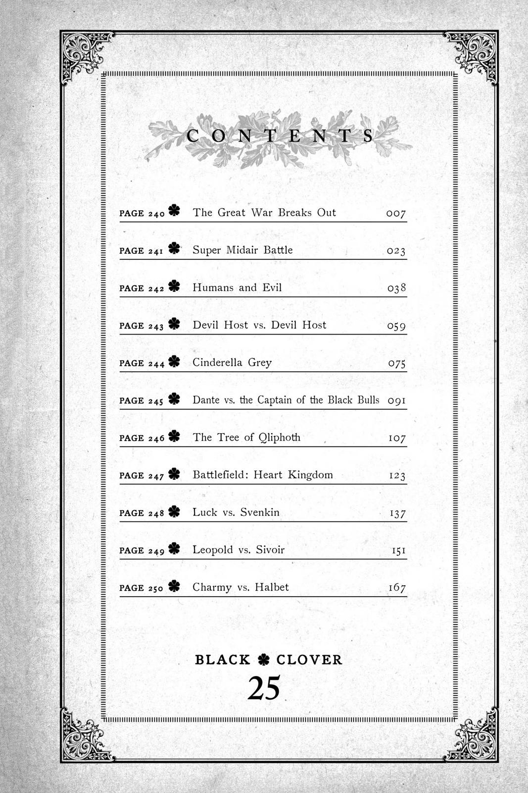 Black Clover Chap 240 - Next Chap 241