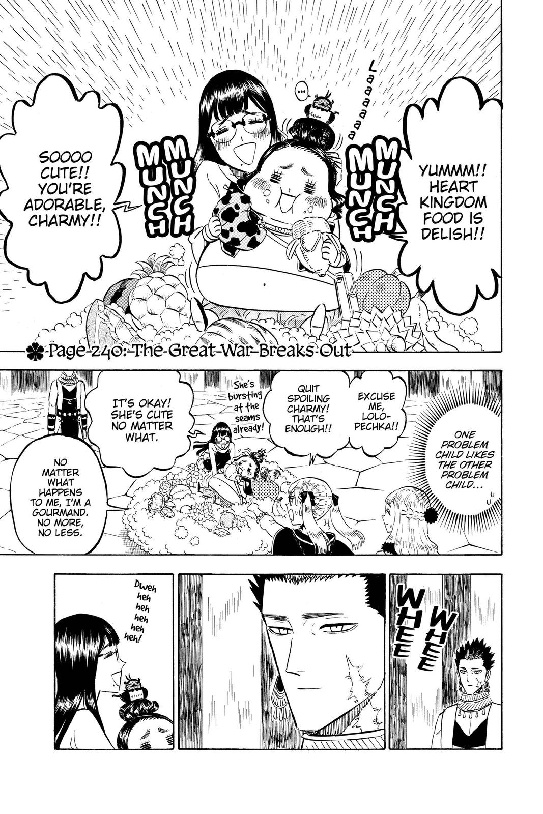 Black Clover Chap 240 - Next Chap 241