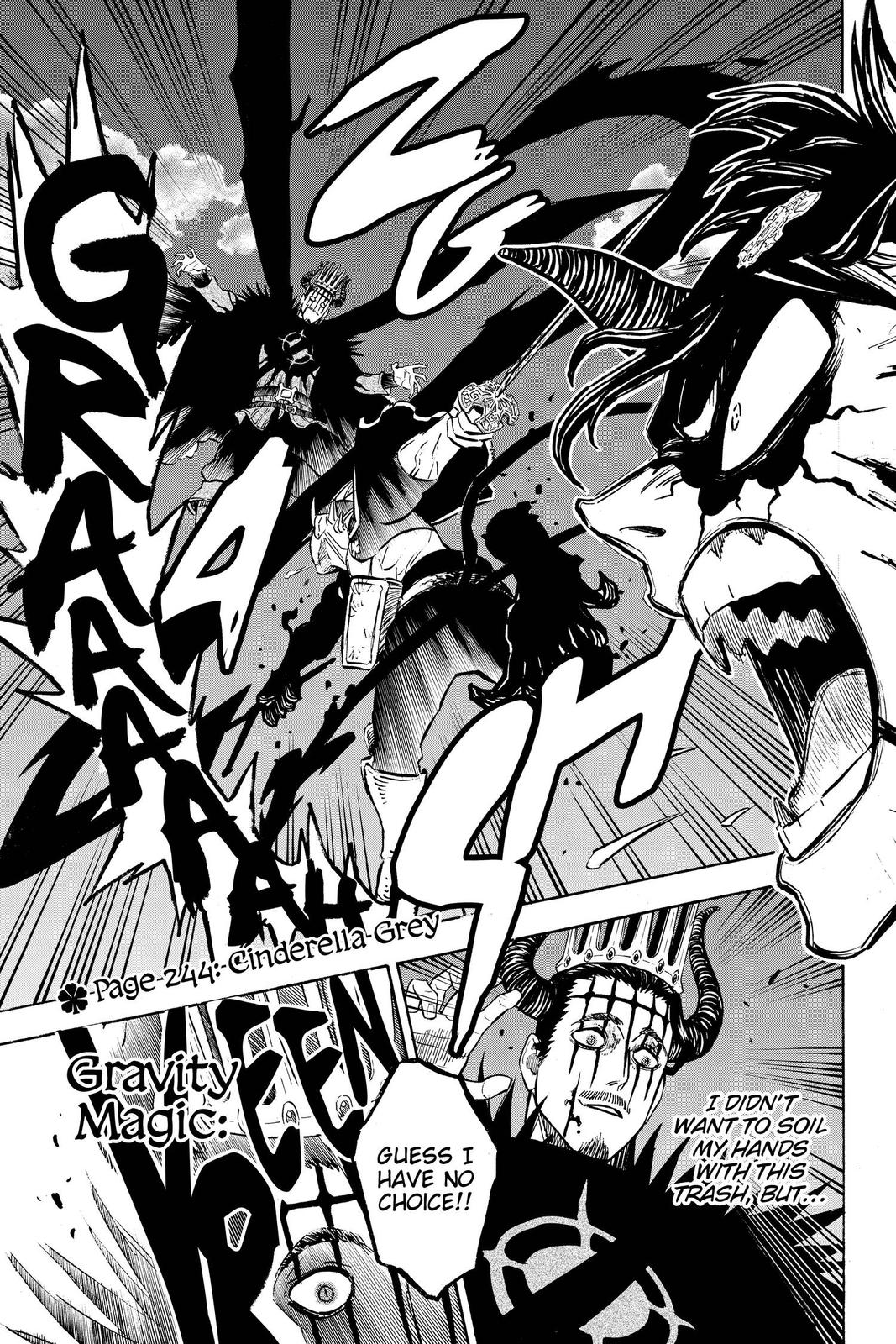Black Clover Chap 244 - Next Chap 245