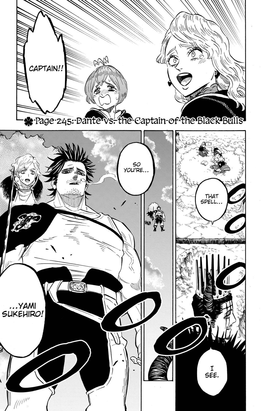 Black Clover Chap 245 - Next Chap 246