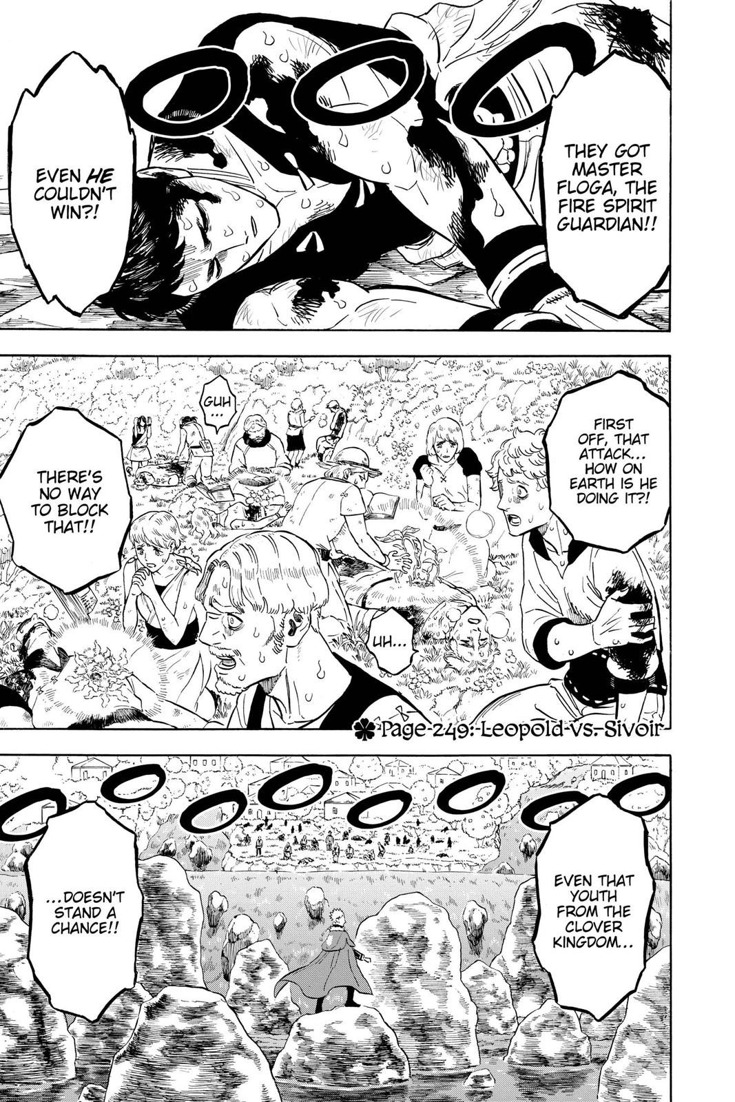 Black Clover Chap 249 - Next Chap 250