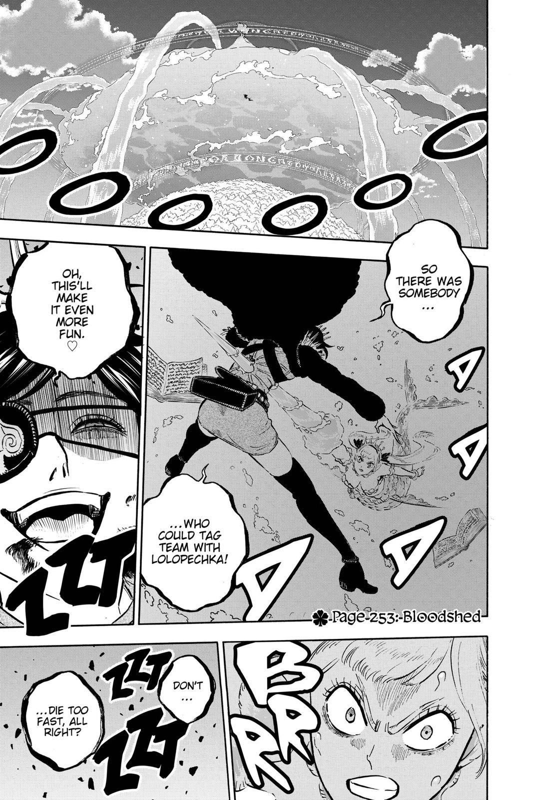 Black Clover Chap 253 - Next Chap 254