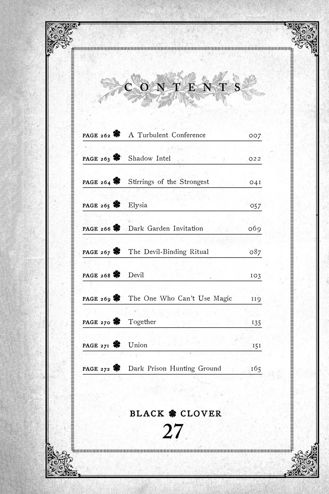 Black Clover Chap 262 - Next Chap 263