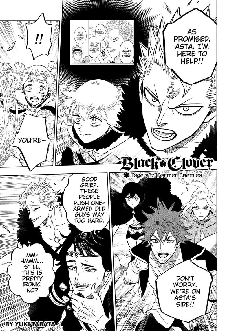 Black Clover Chap 382 - Next Chap 383