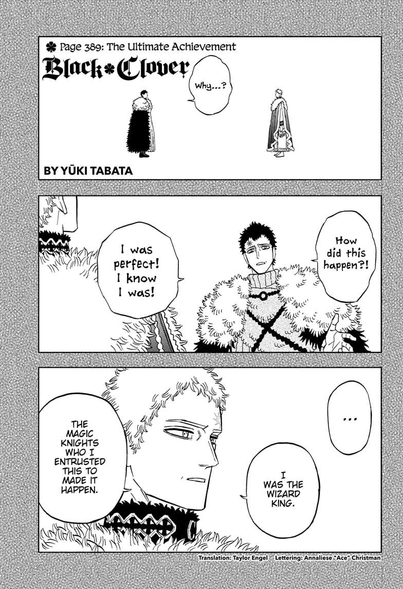 Black Clover Chap 389 - Next Chap 390