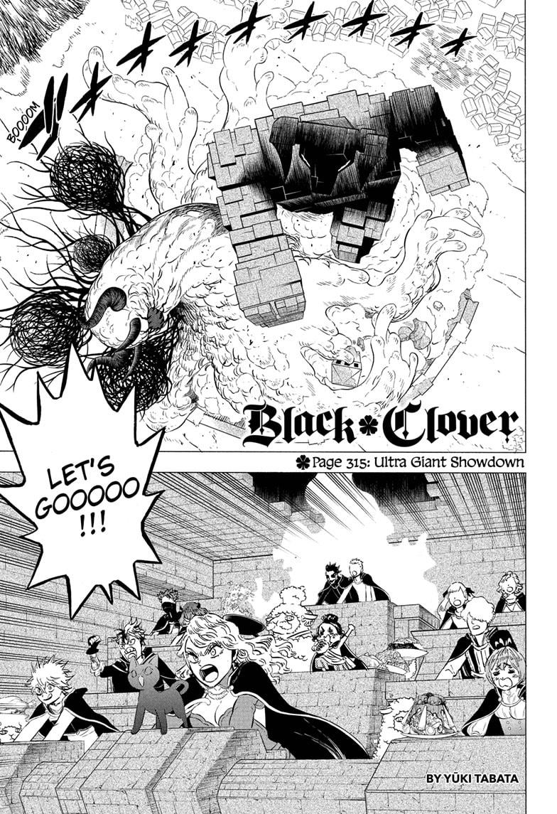 Black Clover Chap 315 - Next Chap 316