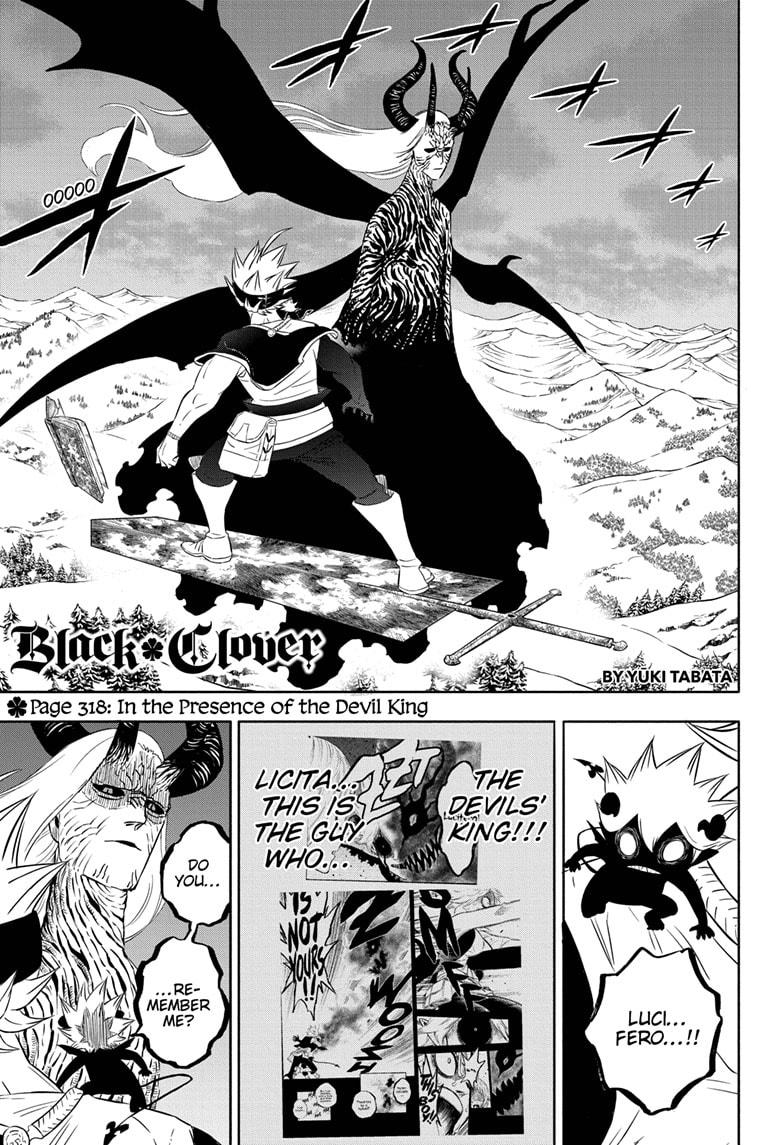 Black Clover Chap 318 - Next Chap 319
