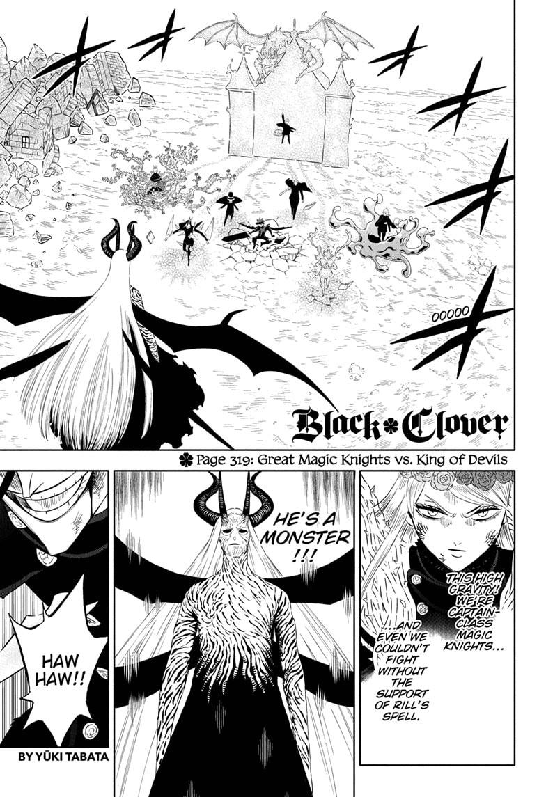 Black Clover Chap 319 - Next Chap 320