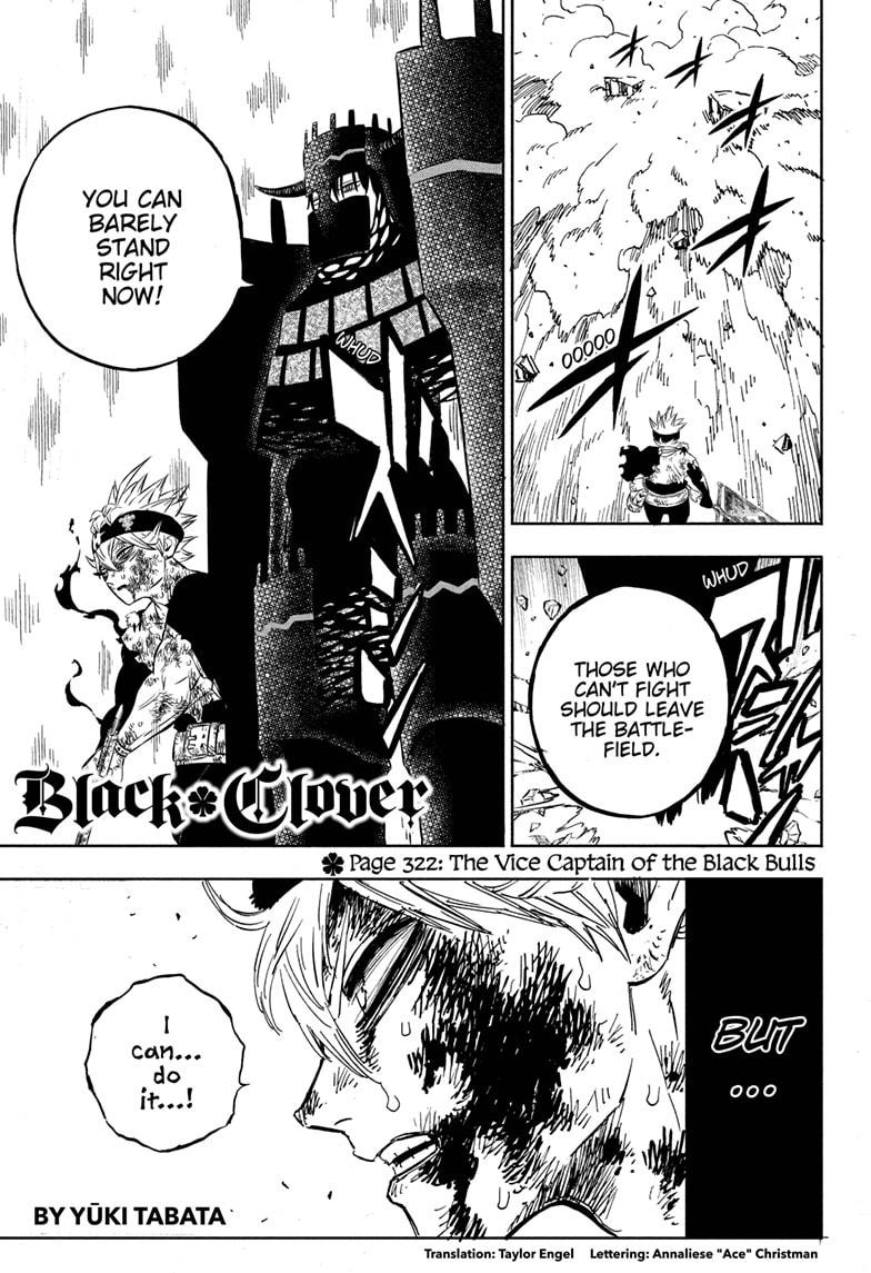 Black Clover Chap 322 - Next Chap 323