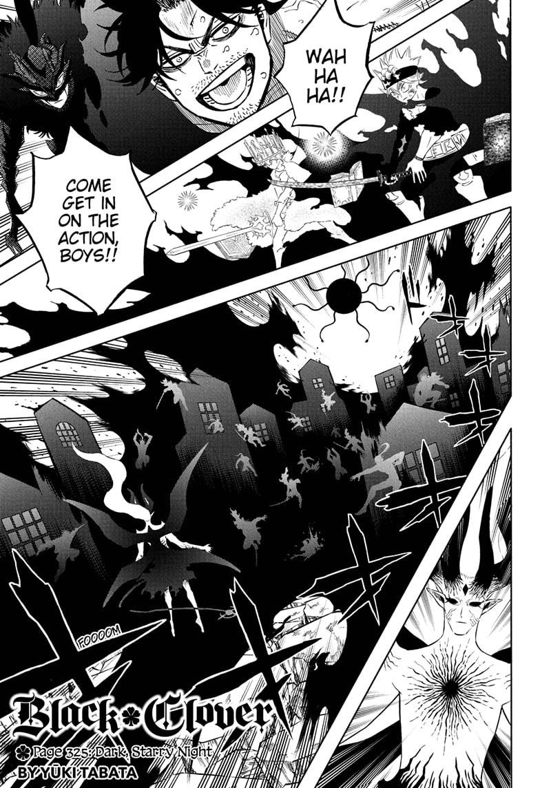 Black Clover Chap 325 - Next Chap 326