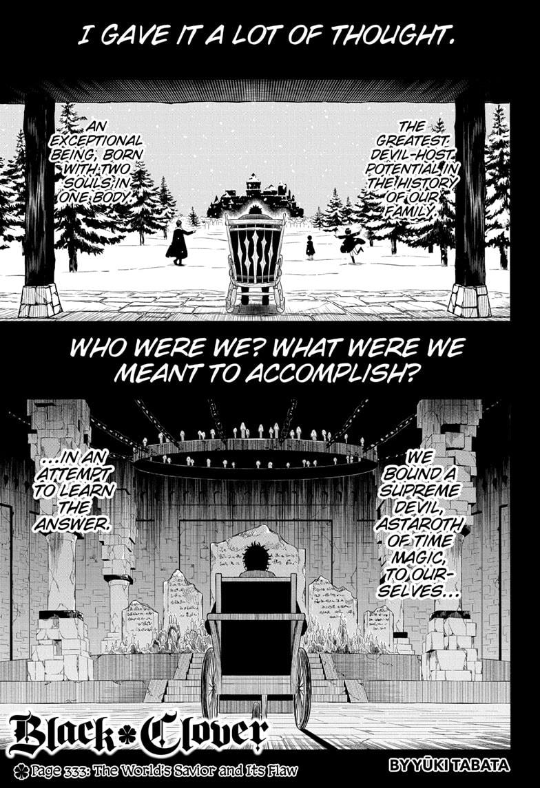 Black Clover Chap 333 - Next Chap 334