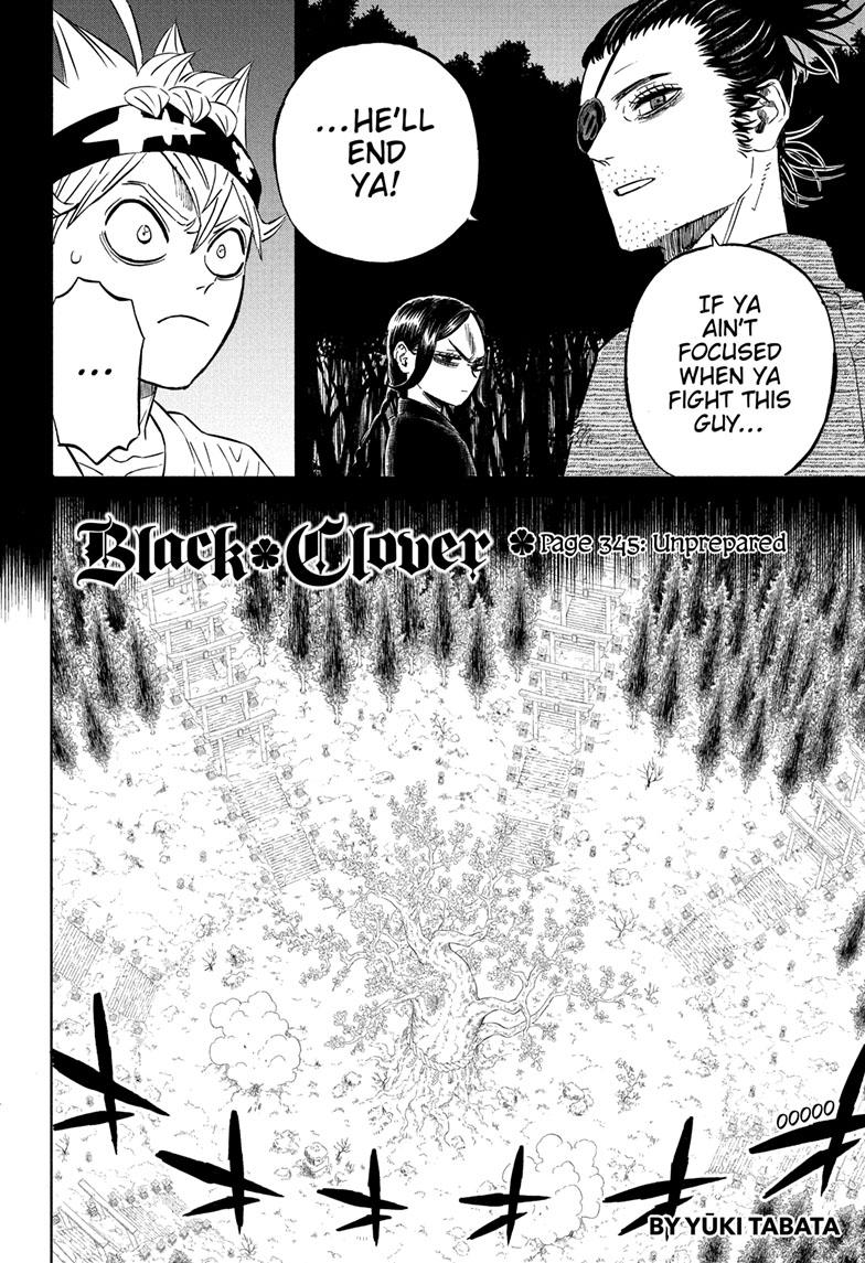Black Clover Chap 345 - Next Chap 346