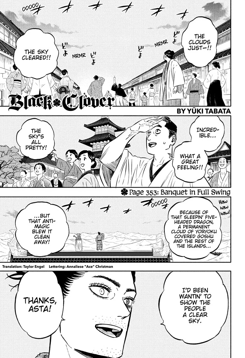 Black Clover Chap 353 - Next Chap 354