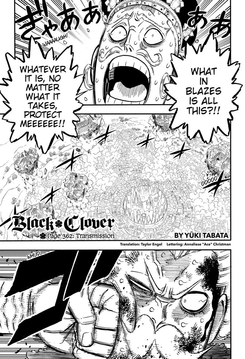 Black Clover Chap 362 - Next Chap 363